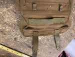 Vtg Army Vehicle Bag WW2 Vietnam U.S Military Canvas Jeep Truck Ambulance