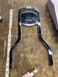 Chrome Sissybar Backrest Harley Softail Heritage Chopper Custom FXST OEM