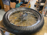 77-83 Dual Disc FX Sportster Front Spoke Wheel Dunlop Elite 3 Harley Shovelhead