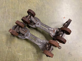 Vintage 1940s Made In USA Union Hardware Products Roller Skates