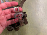 Vintage 1940s Made In USA Union Hardware Products Roller Skates