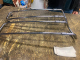 Chrome Saddlebag Boot Guards Top Lid Rails OEM Touring FLH Glide Ultra Road King