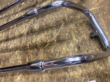 Chrome Saddlebag Boot Guards Top Lid Rails OEM Touring FLH Glide Ultra Road King