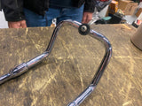 Chrome Saddlebag Boot Guards Top Lid Rails OEM Touring FLH Glide Ultra Road King