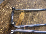 Chrome Saddlebag Boot Guards Top Lid Rails OEM Touring FLH Glide Ultra Road King