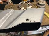 OEM Left Saddlebag Bottom Stretched Harley Touring FLH Road Street Glide 2014^