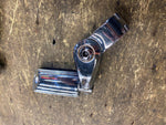 OEM Harley Adjustable Highway pegs Chrome Rubber Touring Heritage FLH glide Ultr