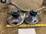 Adjure Tri Bar Halogen Spotlights Passing Lamp Harley Heritage Touring FLH 4 1/2