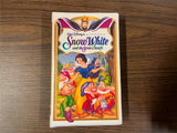 Vintage Walt Disney's Masterpiece Collection Snow White & The Seven Dwarfs VHS