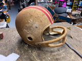 Vtg 50's Football helmet Superior Higgings Clothing San francisco 49ers Kids