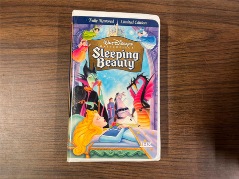 Sleeping Beauty VHS. Disney Masterpiece Collection. Limited Edition. 9511.