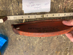 Vtg 20's DUNHAM WATER WEIGHT ROLLER Cast Iron Tool Tag Embossed Sign Advertising