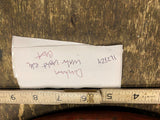 Vtg 20's DUNHAM WATER WEIGHT ROLLER Cast Iron Tool Tag Embossed Sign Advertising