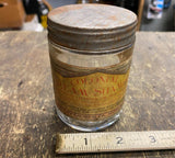 Vtg 1920's Colonial Cream Shampoo Iron City Chemical Pgh Pa Antique jar can Bott