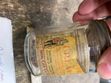 Vtg 1920's Colonial Cream Shampoo Iron City Chemical Pgh Pa Antique jar can Bott