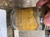 Vtg 1920's Colonial Cream Shampoo Iron City Chemical Pgh Pa Antique jar can Bott