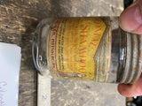 Vtg 1920's Colonial Cream Shampoo Iron City Chemical Pgh Pa Antique jar can Bott