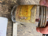 Vtg 1920's Colonial Cream Shampoo Iron City Chemical Pgh Pa Antique jar can Bott
