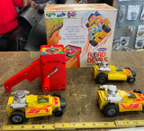 Remco Road Devils Injector Racer Set Orig Box 1972 Vtg Toy 3 cars SST Gyro motor