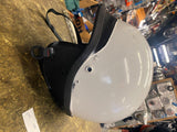 Premier 1/2 Helmet Riot Police Ice Harley Biker Med Display halloween motorcycle