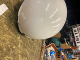 Premier 1/2 Helmet Riot Police Ice Harley Biker Med Display halloween motorcycle