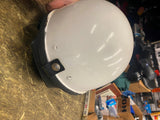 Premier 1/2 Helmet Riot Police Ice Harley Biker Med Display halloween motorcycle