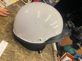 Premier 1/2 Helmet Riot Police Ice Harley Biker Med Display halloween motorcycle