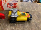 Remco Road Devils Injector Racer Set Orig Box 1972 Vtg Toy 3 cars SST Gyro motor
