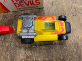 Remco Road Devils Injector Racer Set Orig Box 1972 Vtg Toy 3 cars SST Gyro motor