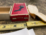 Vtg 1920's Burson Fashioned Hose Porcelain Doll Stockings Box Sample Display!