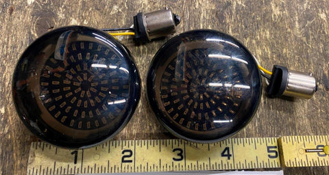 Custom Dynamics Turn Signal Led Insert Harley Touring Dyna Softail Bullet light