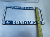 Vtg Walt Disney Zip-a-Dee License Plate Frame Auto Truck Hot Rod 40's NOS Collec
