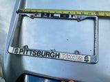 Vtg Pgh Pirates Baseball License Plate Frame Auto Truck Hot Rod 70's NOS Collect