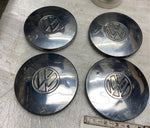 Set of Four Hubcaps VW Volkswagen jetta CAbriolet 1982-1988 OEM 5 1/2"