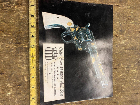 Vtg Colt Catalogue Literature 1972 Armsco Corp Frontier Brochure Collectibles