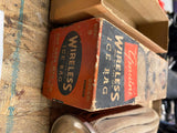Vtg "Genuine Wireless" ice bag Lobl Manufacturing Medical 20's Antique orig box!
