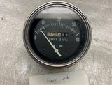 Vtg Hour Meter Heavy Equipment Gauge 3 5/8 4000Rpm Diesel Escavator dozer lift