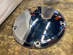Chrome Derby Clutch cover Harley Touring Dyna Softail Twin Cam OEM T/o 5 bolt