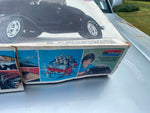 VTg Monogram '32 Ford Street Rod Coupe 1/8 #2602 1977 Steering Wheel Operable!