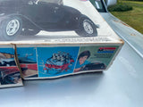 VTg Monogram '32 Ford Street Rod Coupe 1/8 #2602 1977 Steering Wheel Operable!