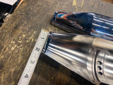 Chrome Heat Shields Mufflers Harley Breakout Softail Heritage Motorcycle OEM Pr!