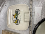 Vtg AShtrays Henry Ford 1st Car 1896 model N 1906 Serving tray Sign Display Lot!