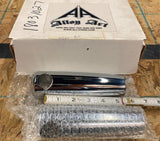 Alloy Art Custom 5 1/2 Handlebar Risers Harley Softail Dyna Chopper FXR Chrome b