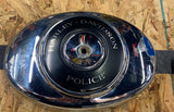 OEM Harley Police Bike Chrome Air Cleaner Cover Twin Cam Softail Touring Dyna