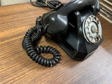 Vtg 1940s Made in USA Monophone Bakelite Rotary Dial Desk Telephone