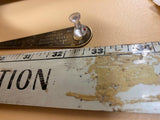Vtg 1910 Jacobson Grinders Machine works Advertising Bore Guage Brass Minnesota