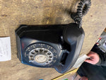 Stromberg Carlson Rotary Telephone Black Vtg Dial Doesnt spin