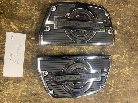 Harley Nostalgic Floorboard Inserts Passenger Heritage Softail Ultra Bagger FLH