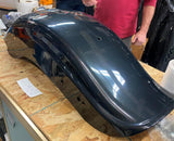 Rear Fender Harley Softail Black Pearl 2006^ 200 Wide Tire FXST OEM Nice!