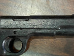 Vintage 1960s Made In USA Marx? 45 Cal Toy Shooting Device Metal
